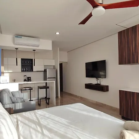 Apartment Modern With Grate Sunset View Pool&gym Aldea Zama