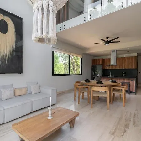 Luxury 3br In A Gated Community Large Pool * Tulum