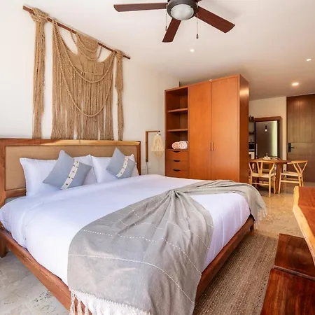 Сasa de vacaciones Nhoa 207b Lux 1br Pool View In Aldea Zama Tulum