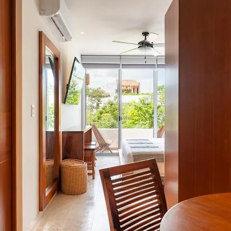Nhoa 303b Lux 1br Pool View In Aldea Zama * Tulum