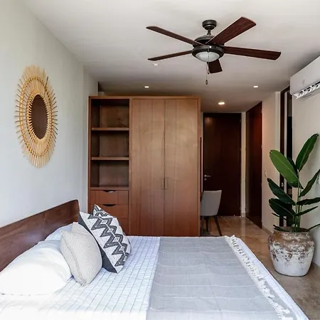 Nhoa 203a Lux 2br Pool View In Aldea Zama Apartamento Tulum