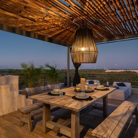 Apartamento Amazing Penthouse Private Pool Close To Tulum