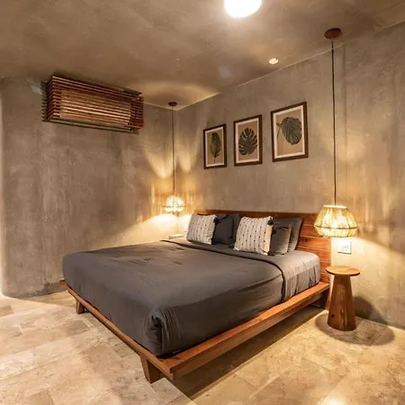 Tulum Aesthetic Mater Suite With Private Pool Rooftop Jacuzzi And Gym Apartment