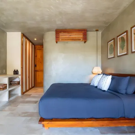 Tulum Aesthetic Mater Suite With Private Pool Rooftop Jacuzzi And Gym Apartment Tulum