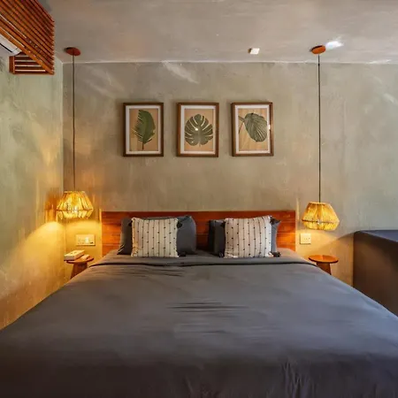 Tulum Aesthetic Mater Suite With Private Pool Rooftop Jacuzzi And Gym