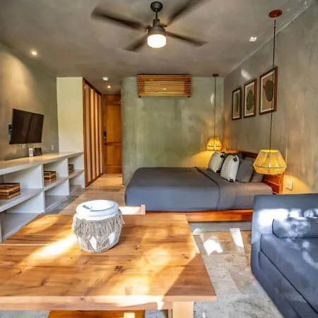 Tulum Aesthetic Mater Suite With Private Pool Rooftop Jacuzzi And Gym *