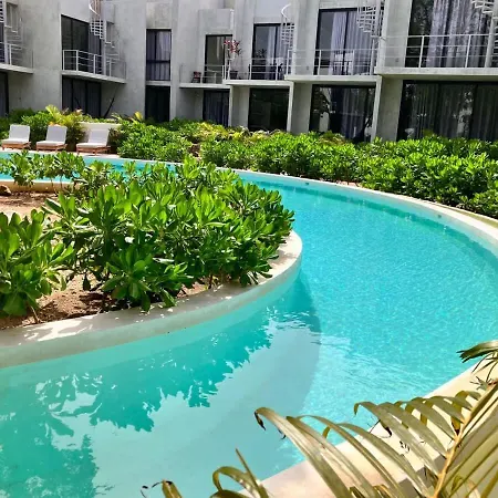 Seremonia Selva New Near For Couple And 2 Kids Private Pool Free Parking Apartment Tulum