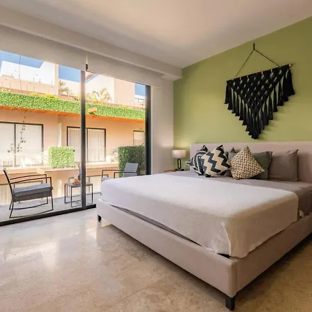 Quiet Oasis In Tulum Gym Spa Walk Everywhere Apartment