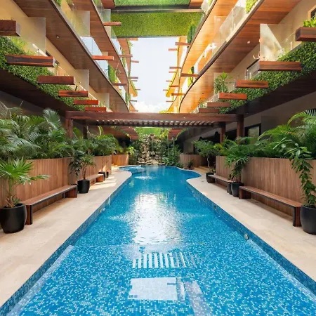 Apartment Quiet Oasis In Tulum Gym Spa Walk Everywhere Tulum