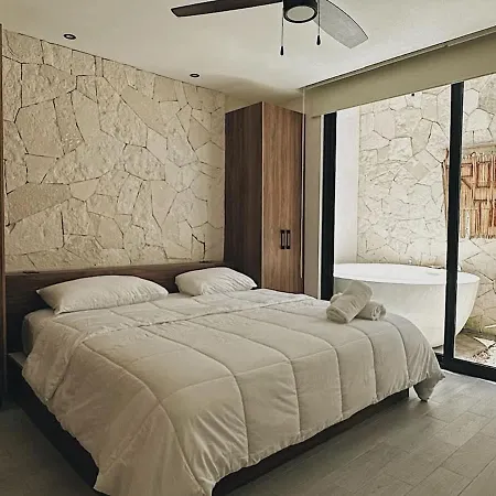 Apartment Private Tub And Garden In The Jungle Tulum