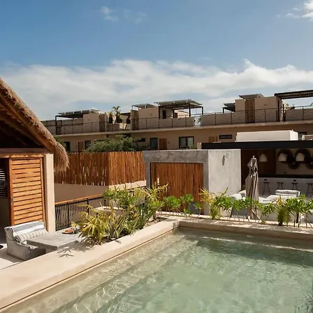 Apartment 1br - Cozy Design & Private Pool Tulum
