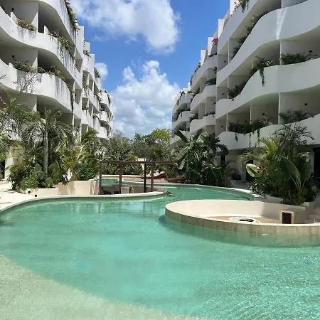 Your Perfect Space, Gf With Pool Access For 3 Apartamento Tulum