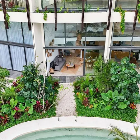 Сasa de vacaciones Stylish Loft With Pool Access