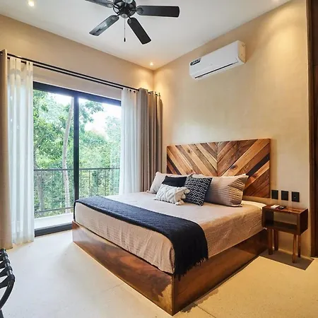 Moderna Casa De 3 Con Piscina Privada Tulum