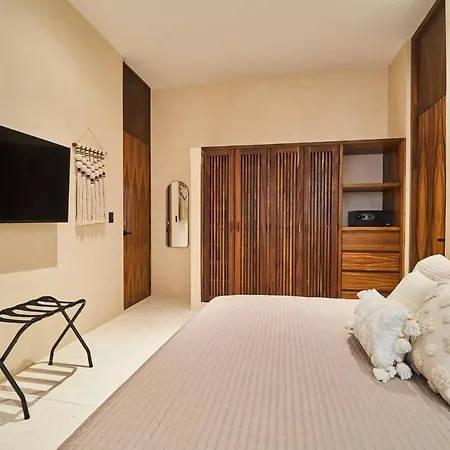 Moderna Casa De 3 Con Piscina Privada Tulum