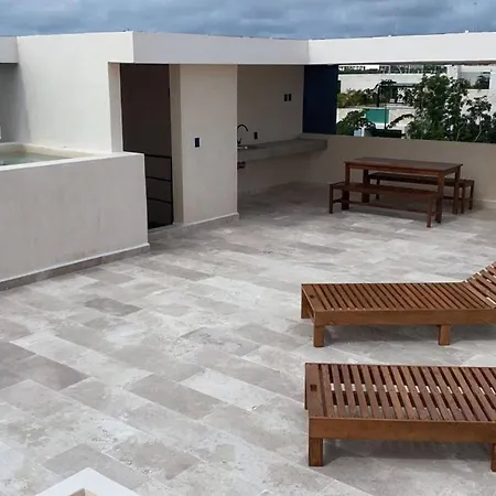 Ph 3 Quarts Terrace And Private Pool Az Premium * Tulum