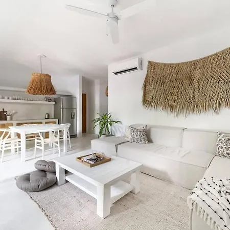 Apartment Boho 2br Aldea Zama - Pool View Retreat