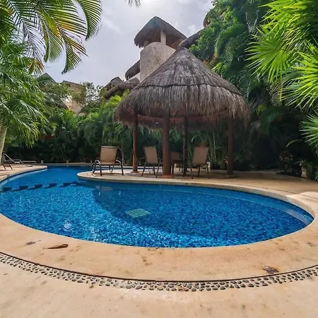 Boho 2br Aldea Zama - Pool View Retreat Apartment Tulum