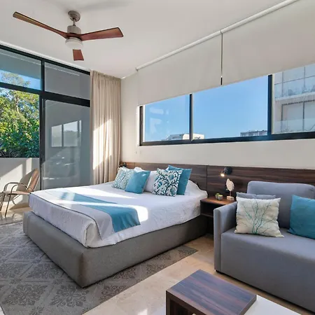 Nuevo Estudio Con Terraza Totalmente Equipado Aldea Zama