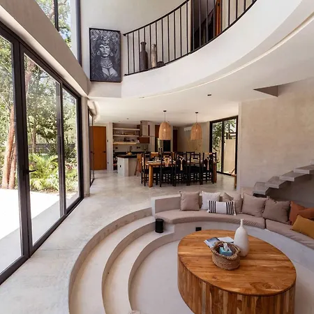 Apartment Chumuuk - Modern 5br Sanctuary With Large Pool And Rooftop Terrace Tulum