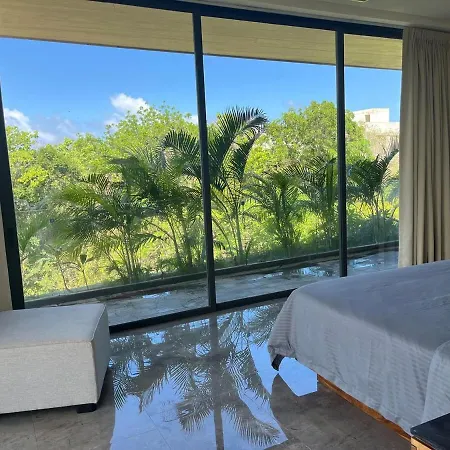 Apartment Jungle Panoramic View Ph With Club Shuttle & Gym Tulum