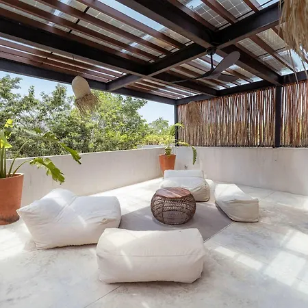 Apartment Chumuuk - Modern 5br Sanctuary With Large Pool And Rooftop Terrace Tulum