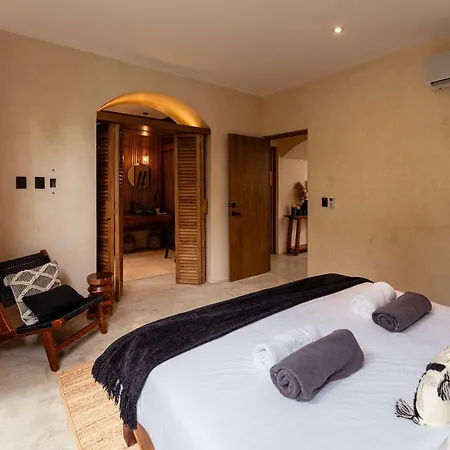 Villa Luxe 3br - Two Private Pools Including Rooftop Modern Boho Style Tulum