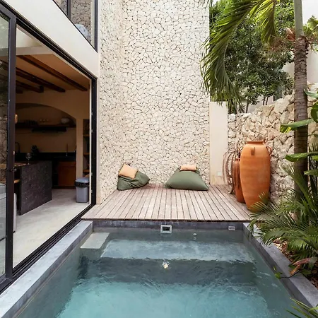 Villa Luxe 3br - Two Private Pools Including Rooftop Modern Boho Style Tulum