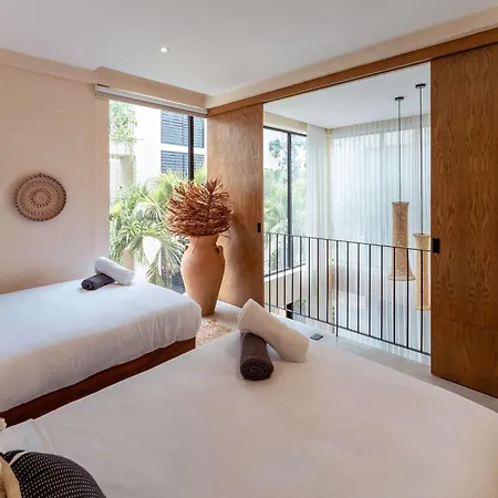 Villa Luxe 3br - Two Private Pools Including Rooftop Modern Boho Style Tulum