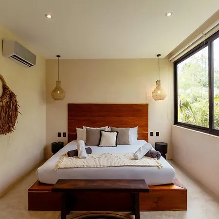 Villa Luxe 3br - Two Private Pools Including Rooftop Modern Boho Style Tulum