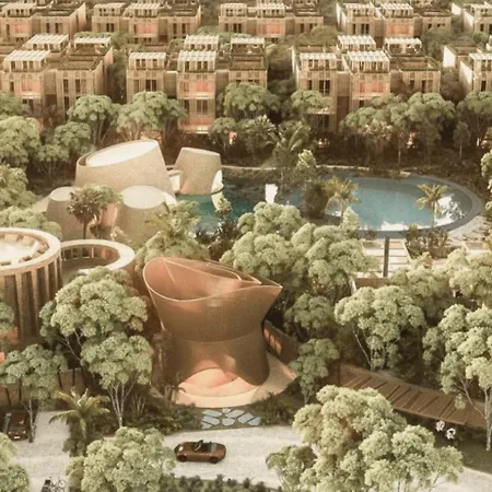 Apartment Exclusive In Aldea Zama Aflora Luxury Loft Co Working Pools Gym Tulum