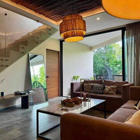 Kataluum- Luxurious Eco-chic Ph With Pool * Tulum