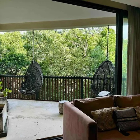 Kataluum- Luxurious Eco-chic Ph With Pool Tulum