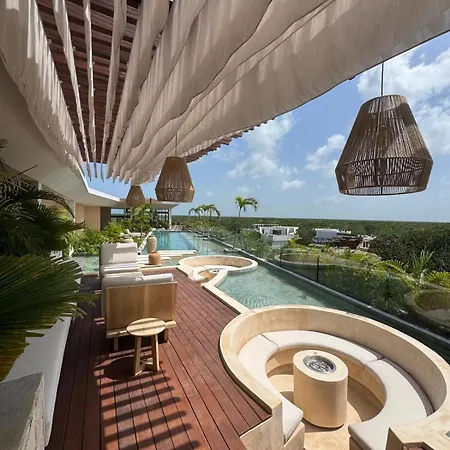 Private Jacuzzi Jungle View In La Veleta Apartment Tulum