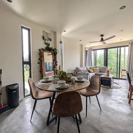 2 Bdrm-2 Baths For Groups & Music Lovers Apartment Tulum