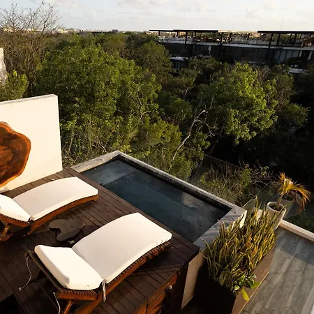 Luxury Penthouse With 3-level, 3240 Sqft , Private Pool, Terrace And Roof At Jungle * Tulum