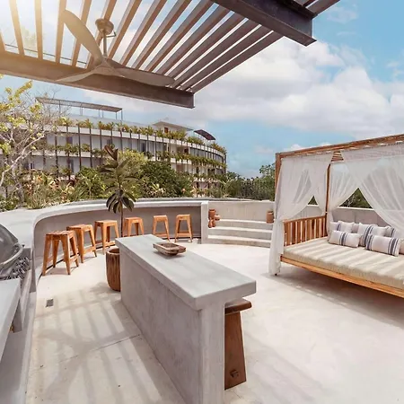 Chumuuk - Modern 5br Sanctuary With Large Pool And Rooftop Terrace Tulum