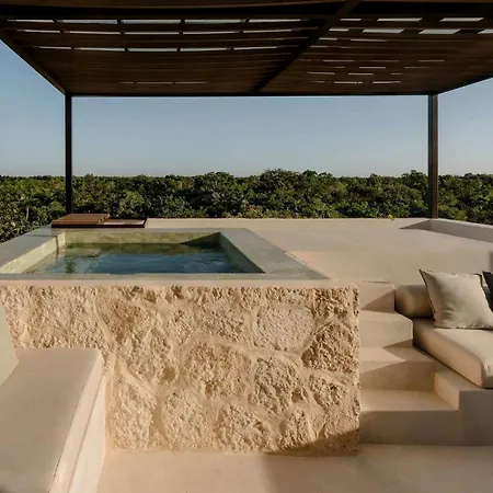 Wabi-sabi Jungle - Pool, Zen & Gym Tulum