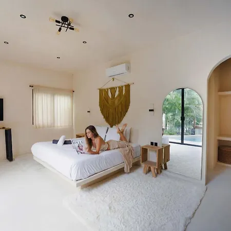 Modern Luxury With Large Pool - Bbq Grill Villa Tulum
