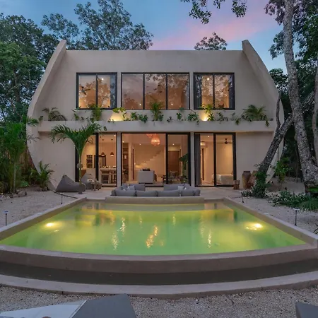 Casa Izar Cozy Villa-heated Pool-firepit-jacuzzi Villa Tulum