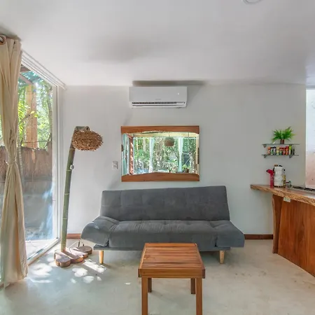 Private Jungle With Full Kitchen & Pool Access Apartamento Tulum