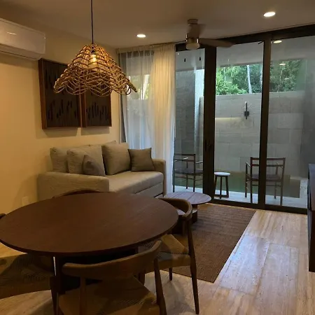 Luxury 1br With Private Terrace Pool In Aldea Zama Apartment