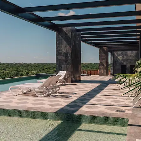 Apartment Bt Homes - Tulum, Moderno Cerca Del Mar Con Piscina Y Balcon Tulum