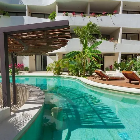 2 Bdm Each With A Private Pool, At Elements Apartment Tulum