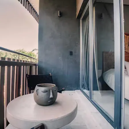 Apartment Bt Homes - Tulum, Moderno Cerca Del Mar Con Piscina Y Balcon *