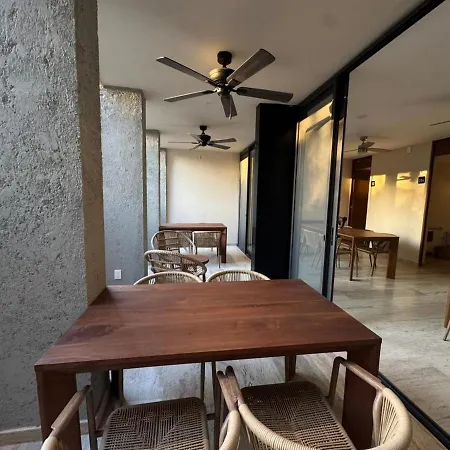 Luxury 1br With Private Terrace Pool In Aldea Zama Apartment