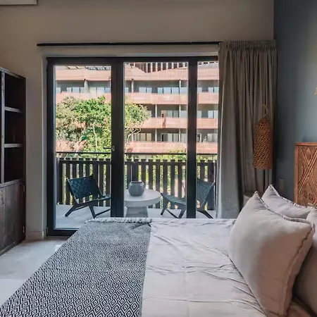 Apartment Bt Homes - Tulum, Moderno Cerca Del Mar Con Piscina Y Balcon