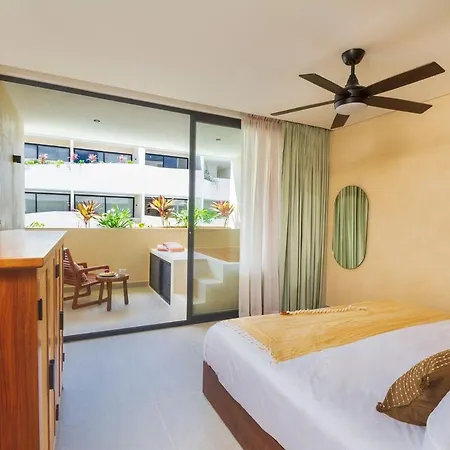 2 Bdm Each With A Private Pool, At Elements Apartment Tulum