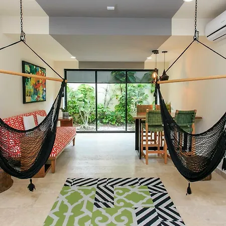 Apartment Swim Up- 2 Bdr & 2 Bike In Tulum