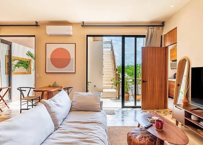 @Villa.Akbal- 2Bd Rooftop W/ Open Dinning Room